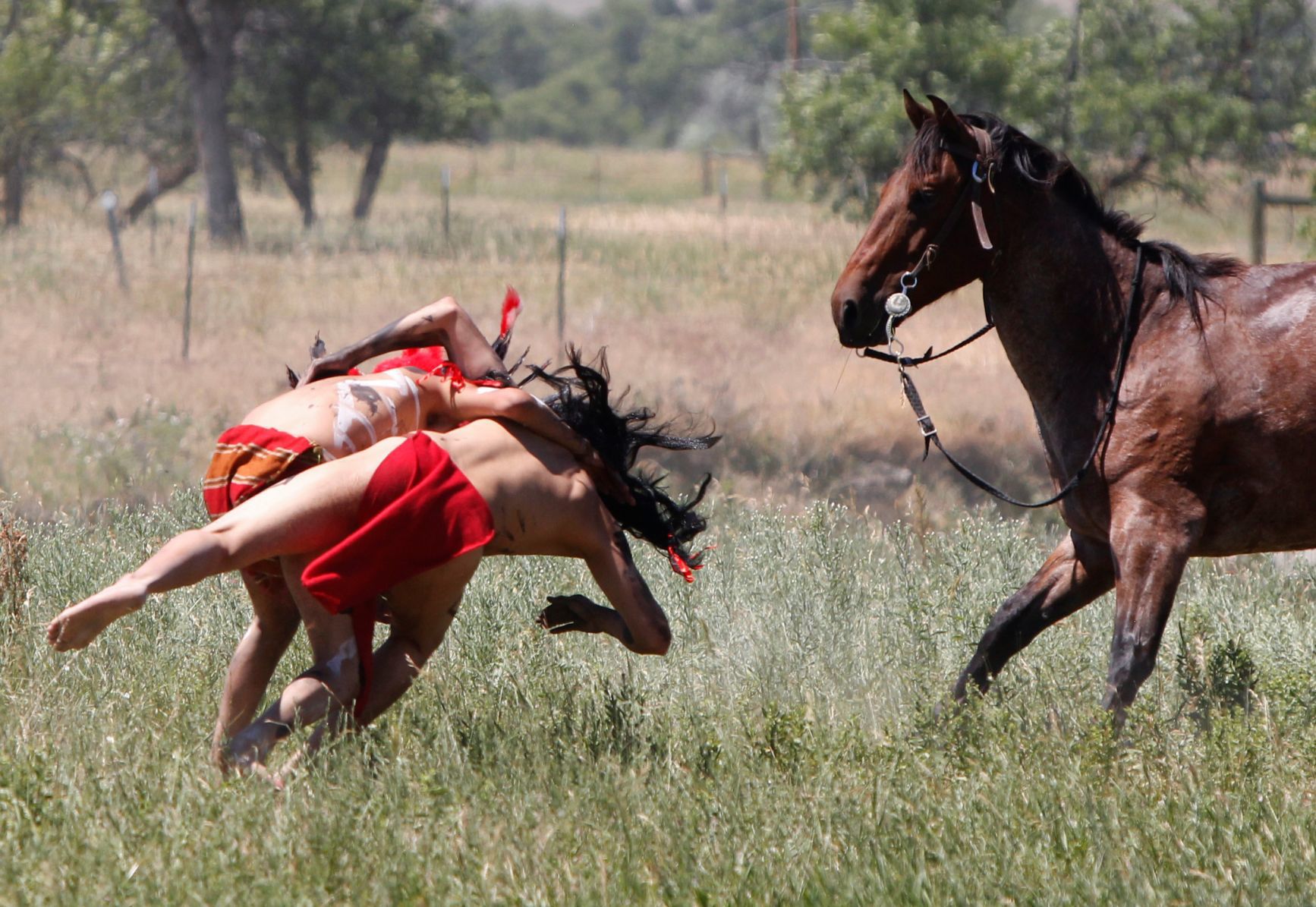 Custer Reenactment